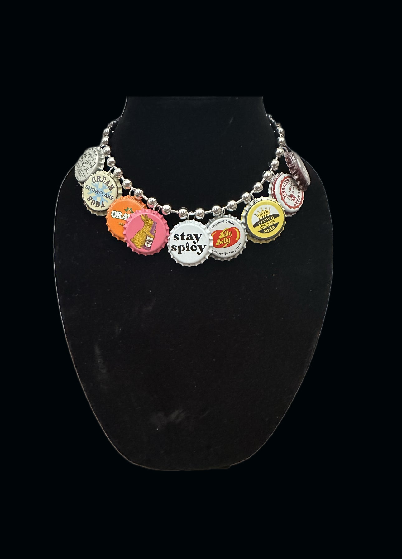 Y2K Bottle Cap Necklace
